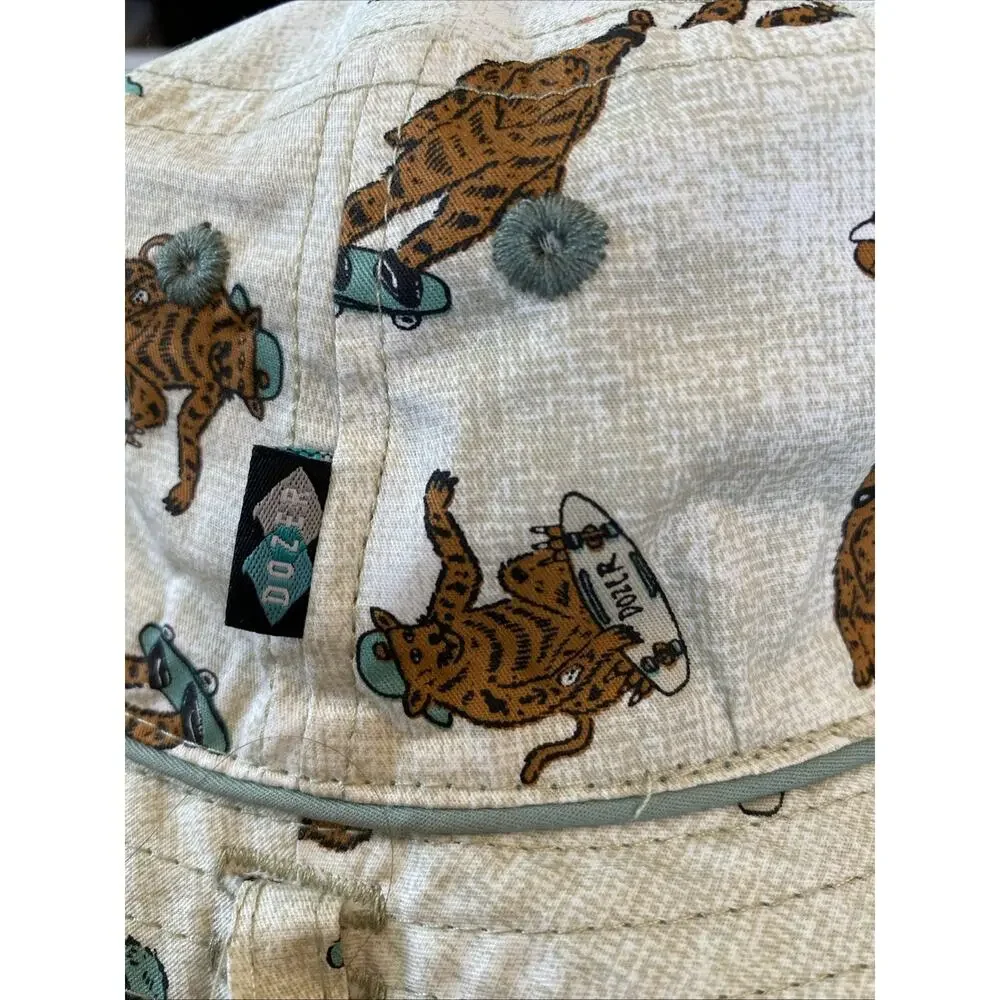 Dozer Kids Youth Toddler Bucket Sun Beach Hat Reversible Bigfoot Skateboard